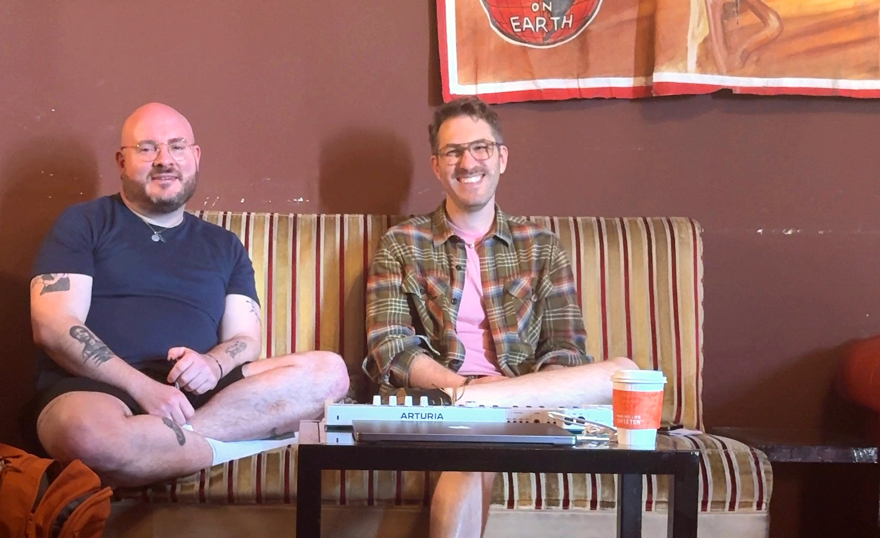 Zach Zube and Doug Peck, co-leaders of Embodied Voice